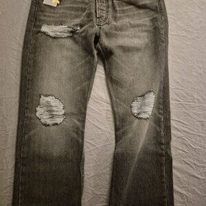 Rhude Black Denim Jean Shorts Size 31